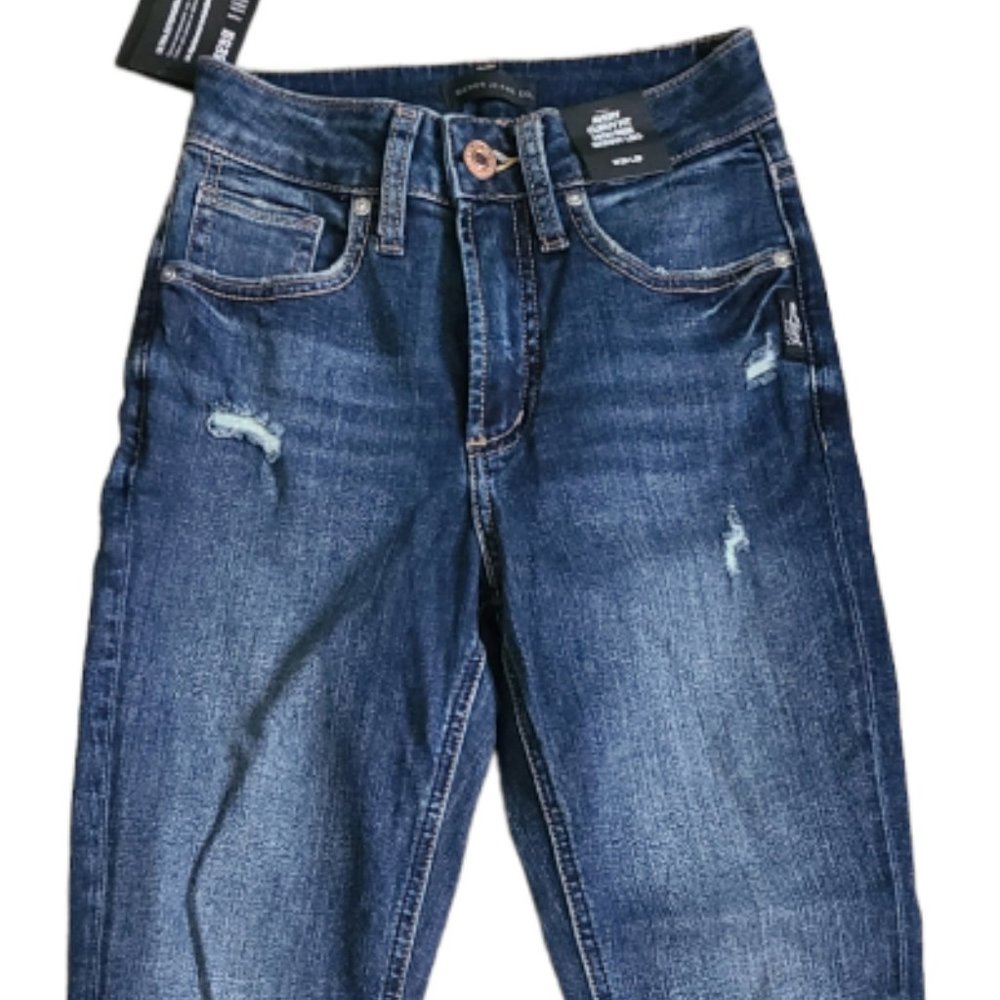 Skinny Blue Jeans
